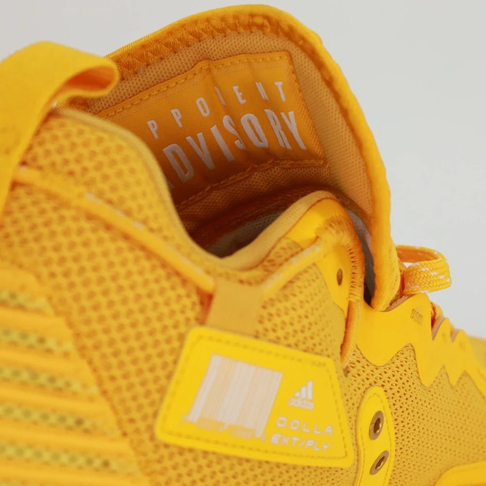 Adidas Dame‎ 7 EXTPLY Opponent Advisory Solar Yellow Basketball Shoes SZ 14 NWOB